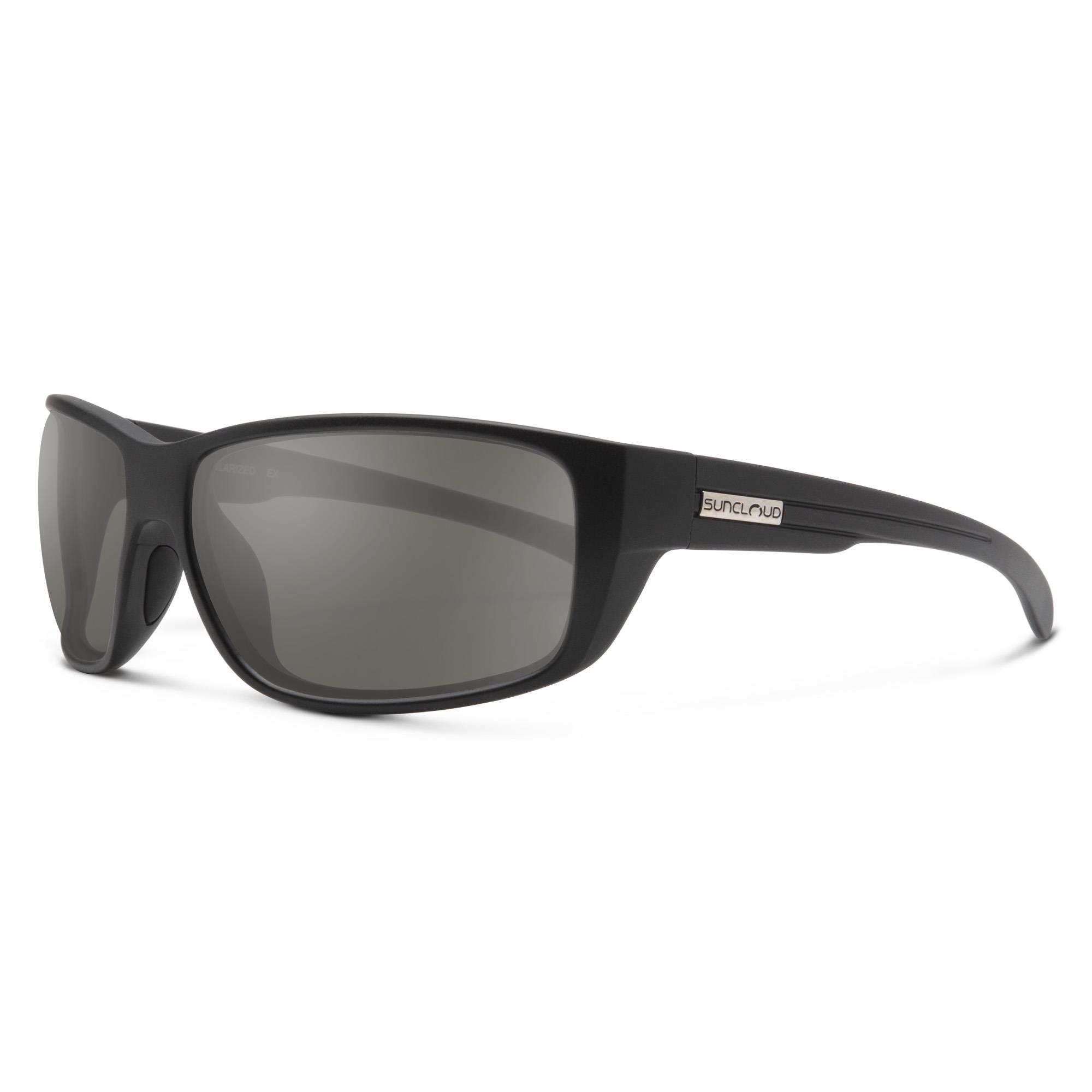 Suncloud - Milestone Sunglasses - (Frame) Matte Black; (Lens) Gray