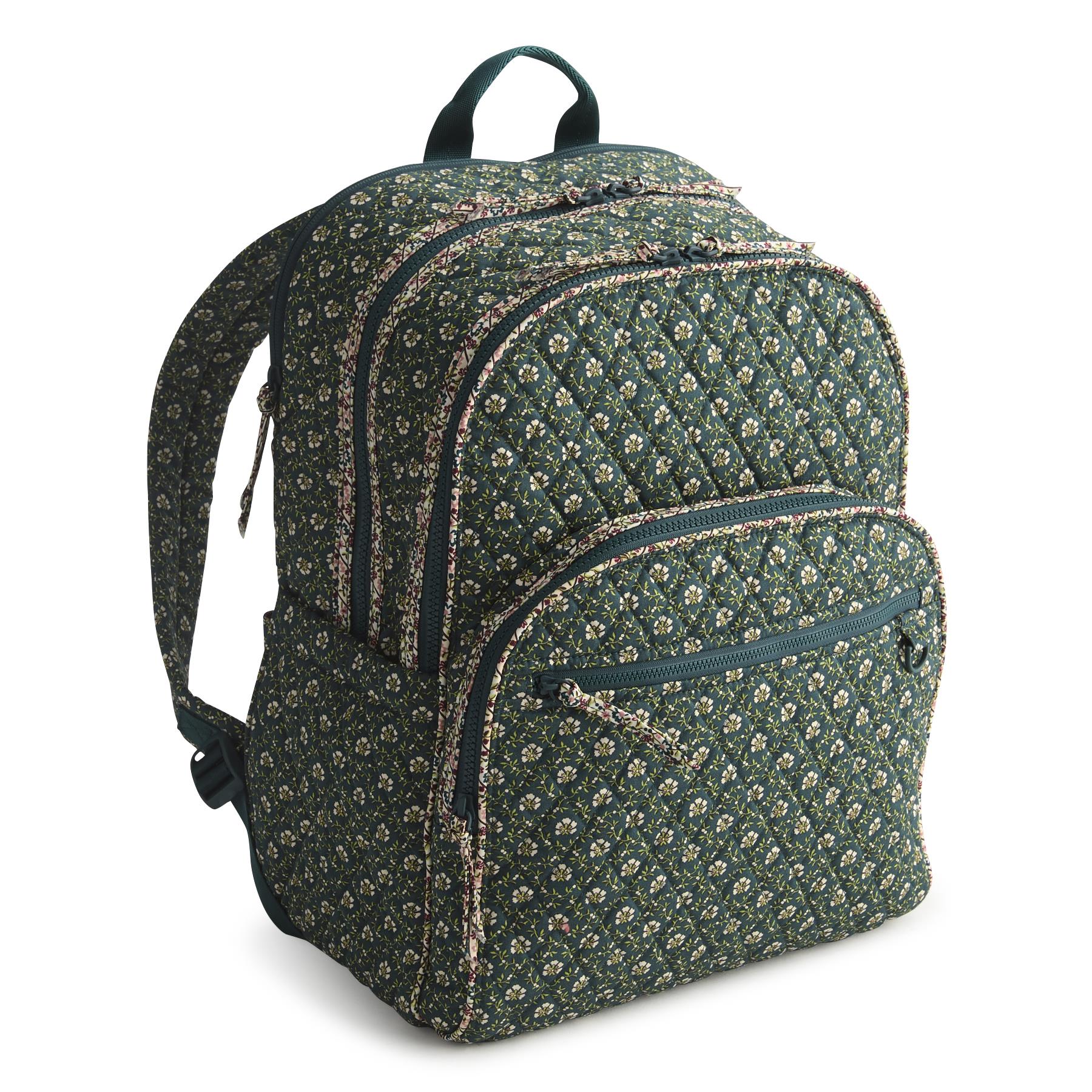 Large Bancroft Backpack -Mistletoe Lattice-Premium Cotton