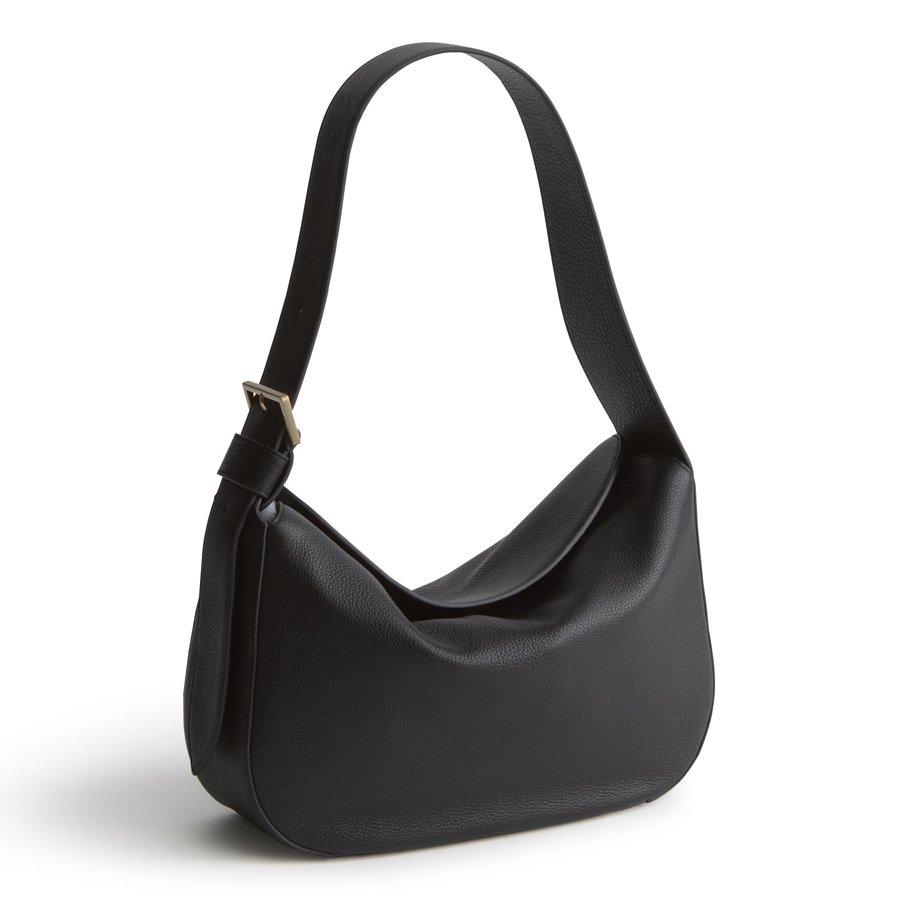 Tifton Shoulder Bag-Moonless Night-Leather