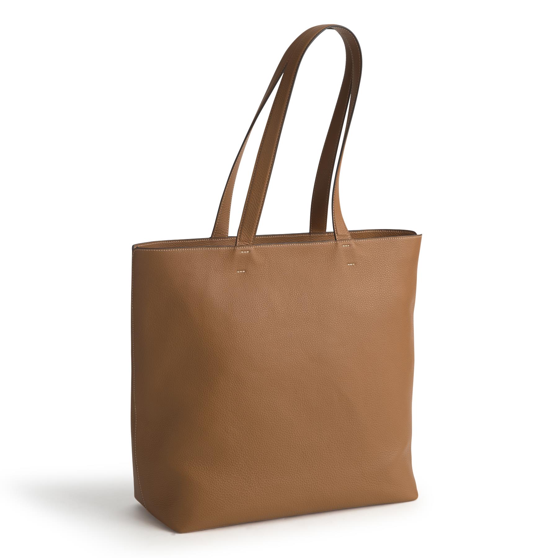 Original Zip Tote-Roasted Pecan-Leather