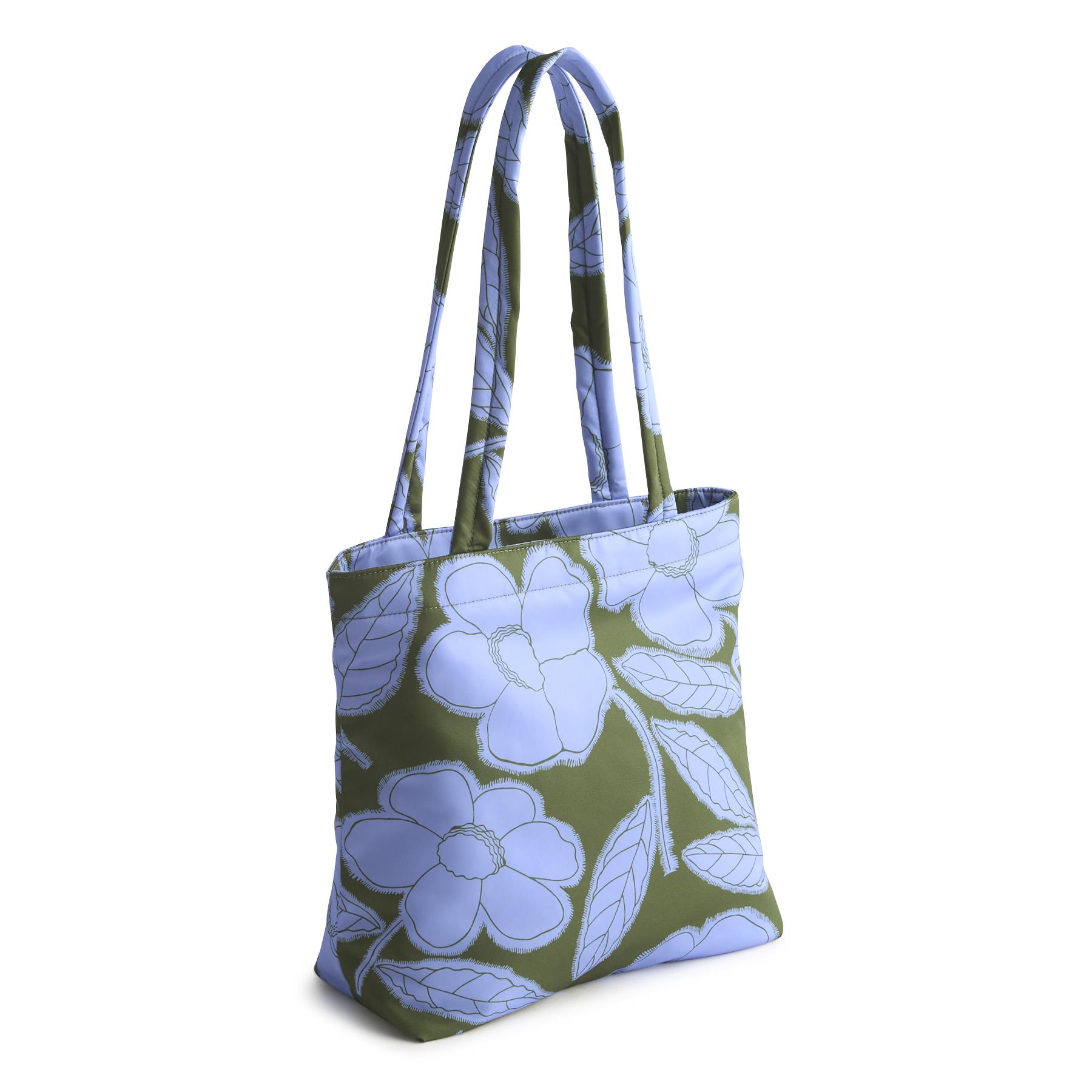Small Original Zip Tote-Applique Floral-Featherweight