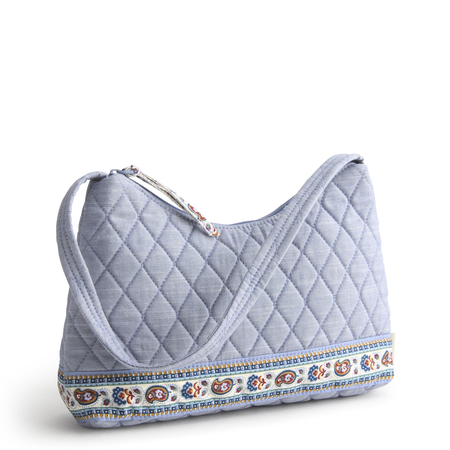 Post Shoulder Bag -Chambray-Premium Cotton