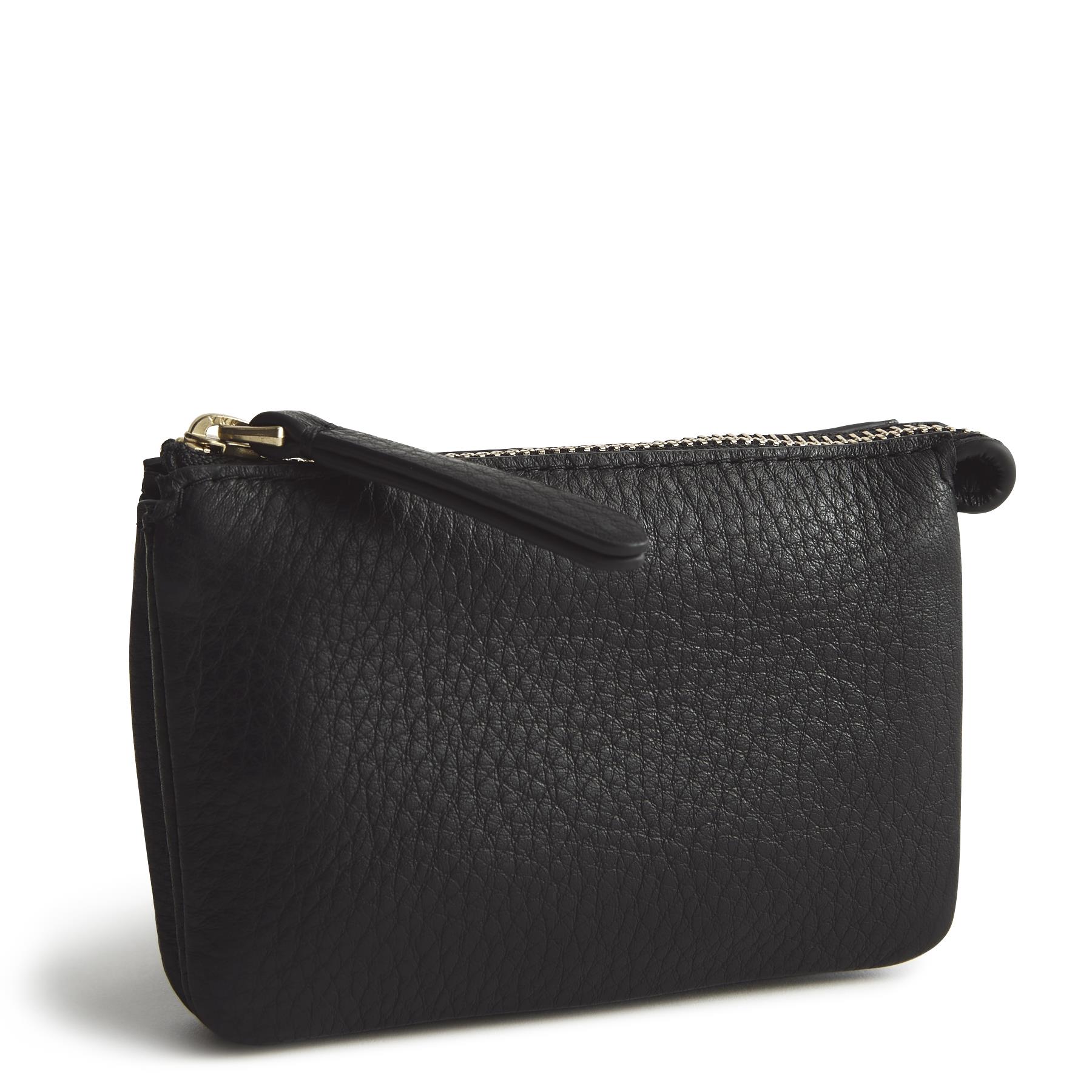 Accordion Card Case-Moonless Night-Leather