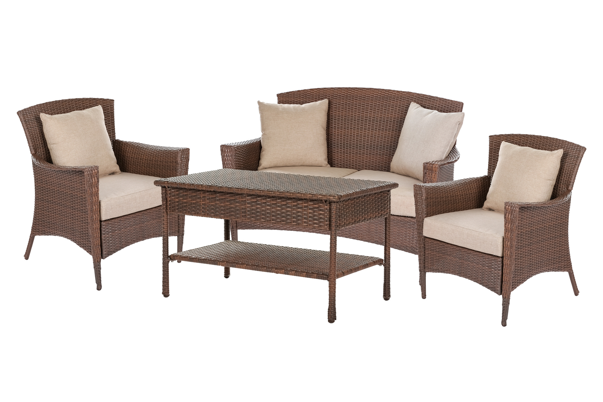 Panoramic Collection 4-Piece Set W/Table