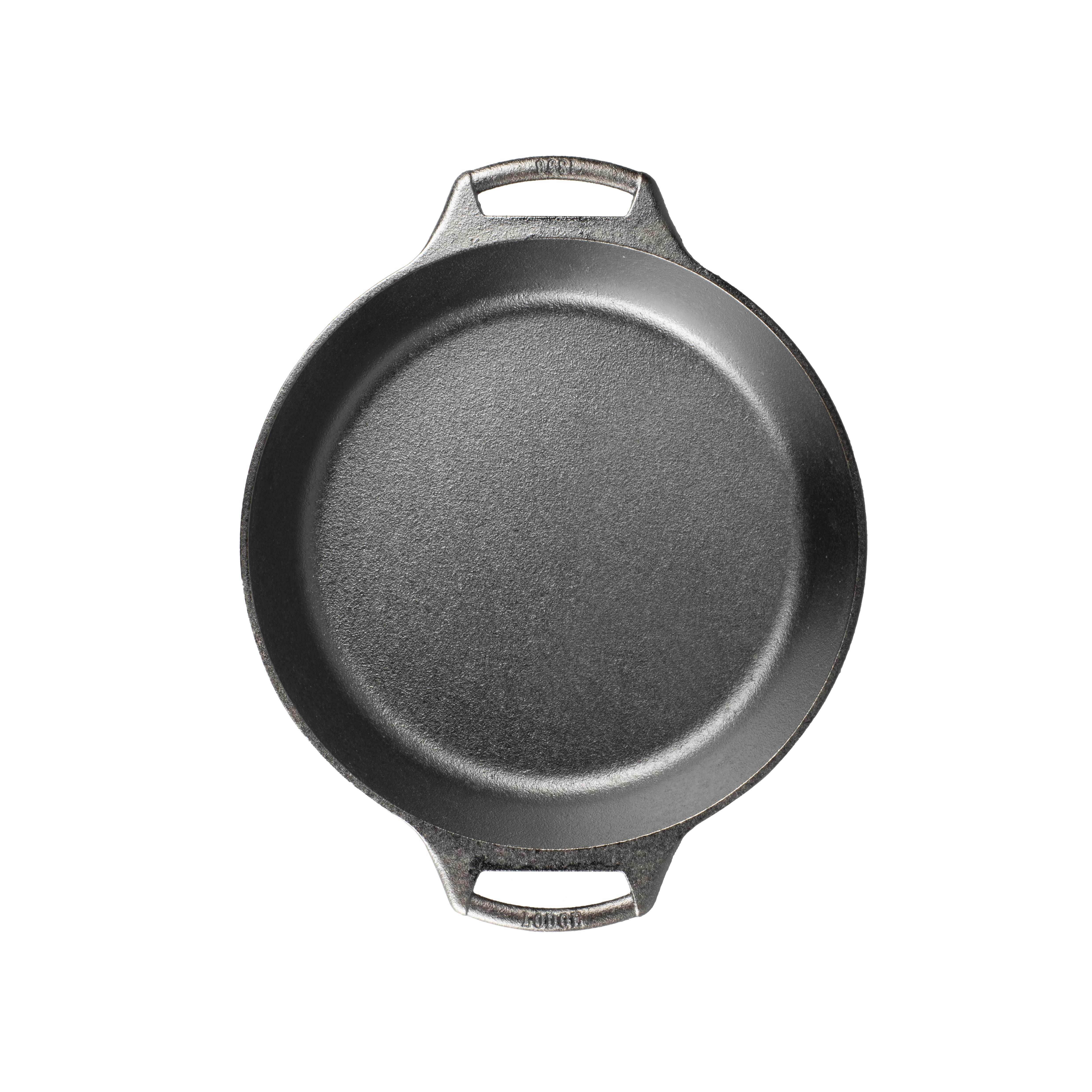 Lodge - 10.25-Inch Seasoned Cast Iron Baker's Skillet