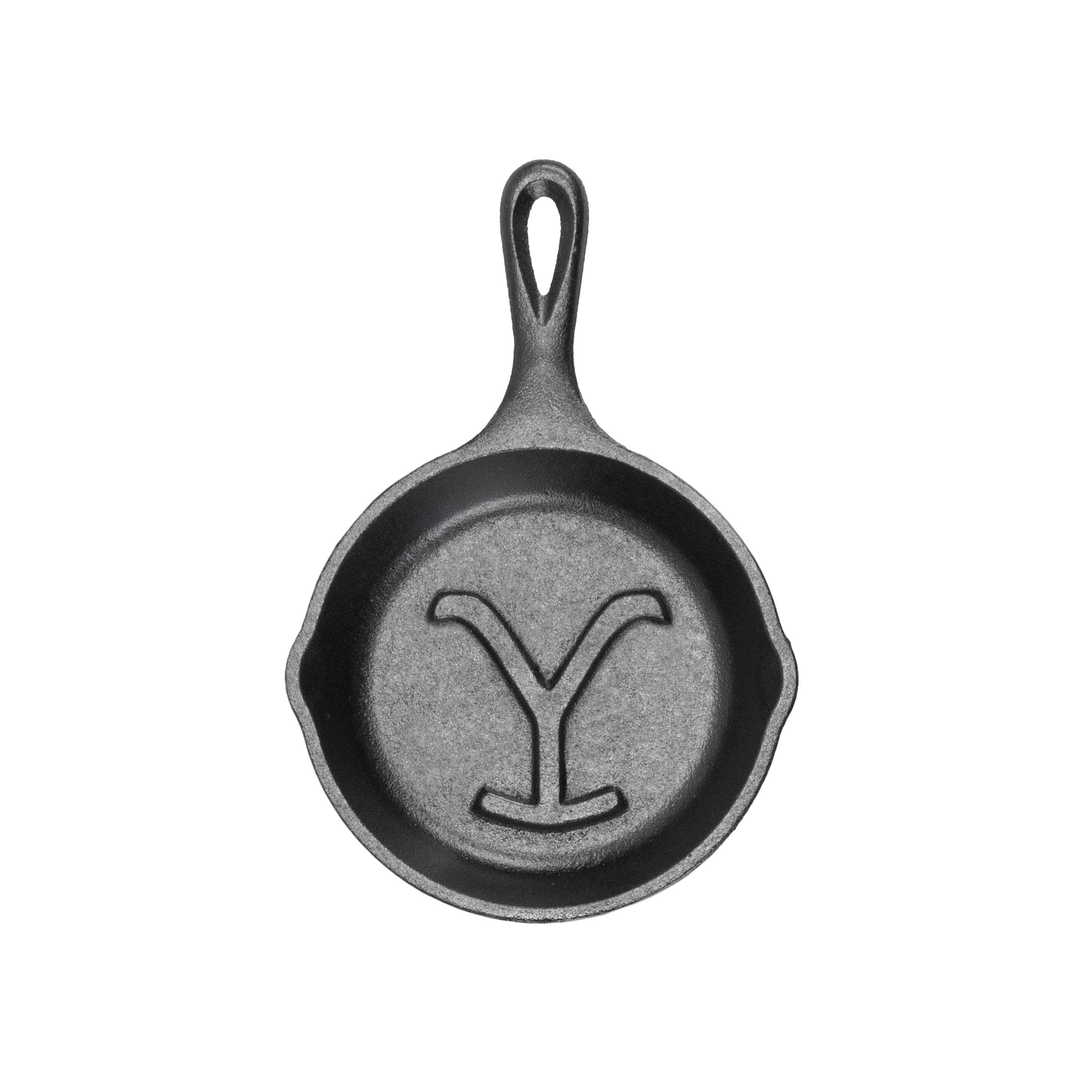 Lodge - Yellowstone™ 5-Inch Seasoned Cast Iron Power Y Mini Skillet