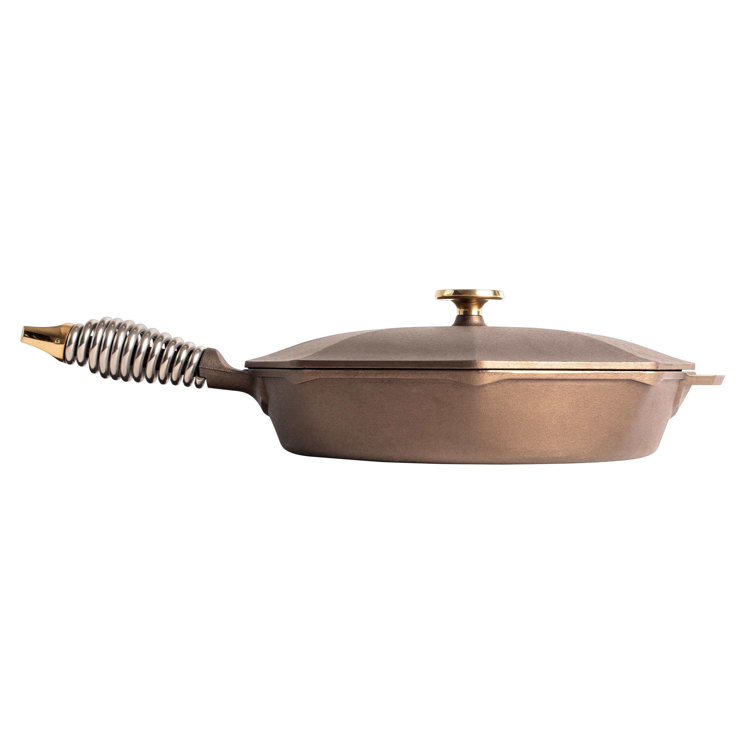 FINEX - 12-Inch Cast Iron Skillet & Lid Set
