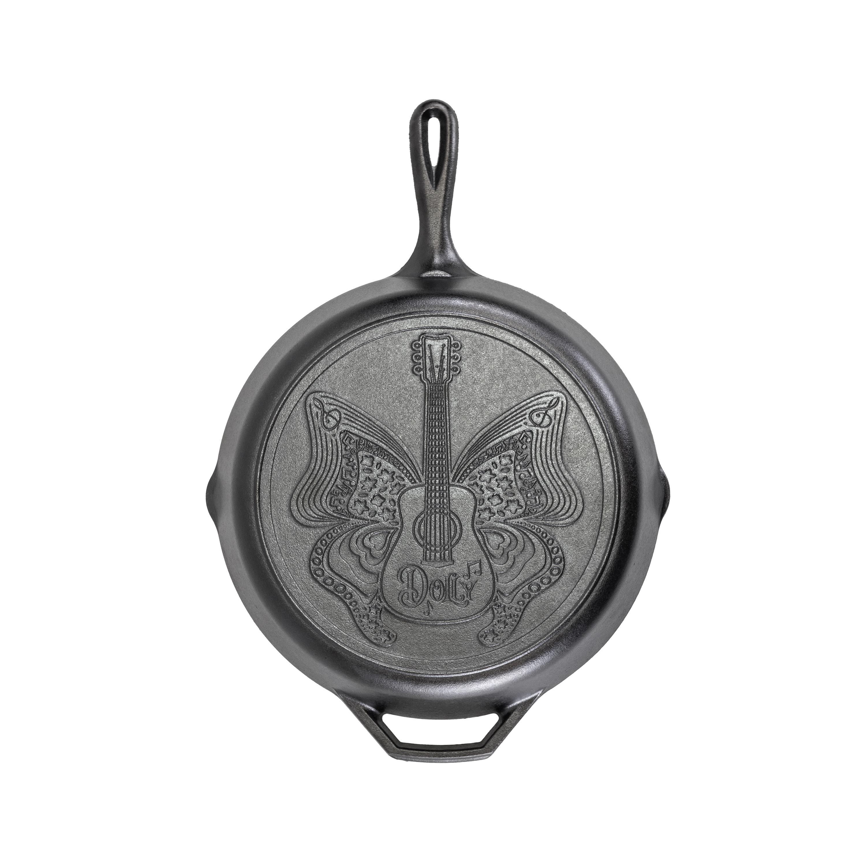 Lodge - 12-Inch Love Is Like A Butterfly Dolly Parton Skillet