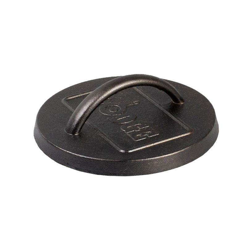 Lodge - 6.25 Inch Seasoned Cast Iron Burger Press