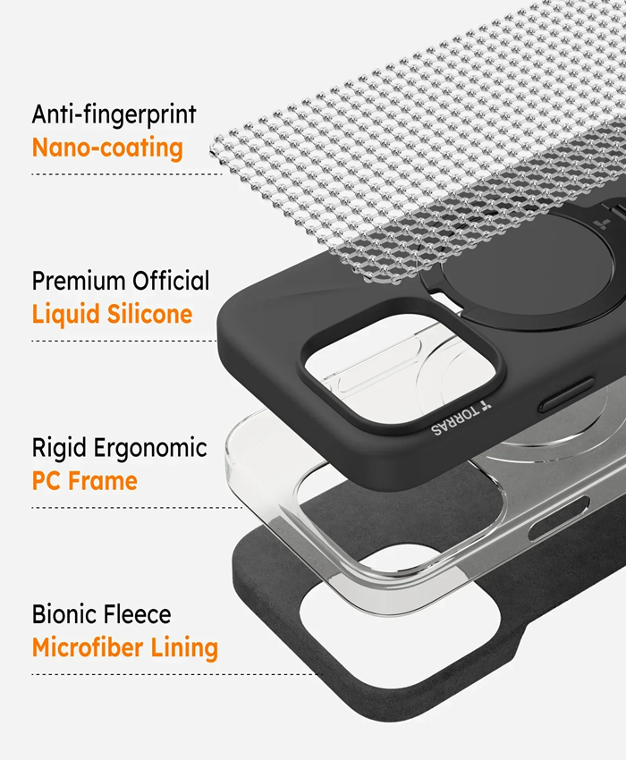          Ostand Q3 Silicone for iPhone 16 Pro