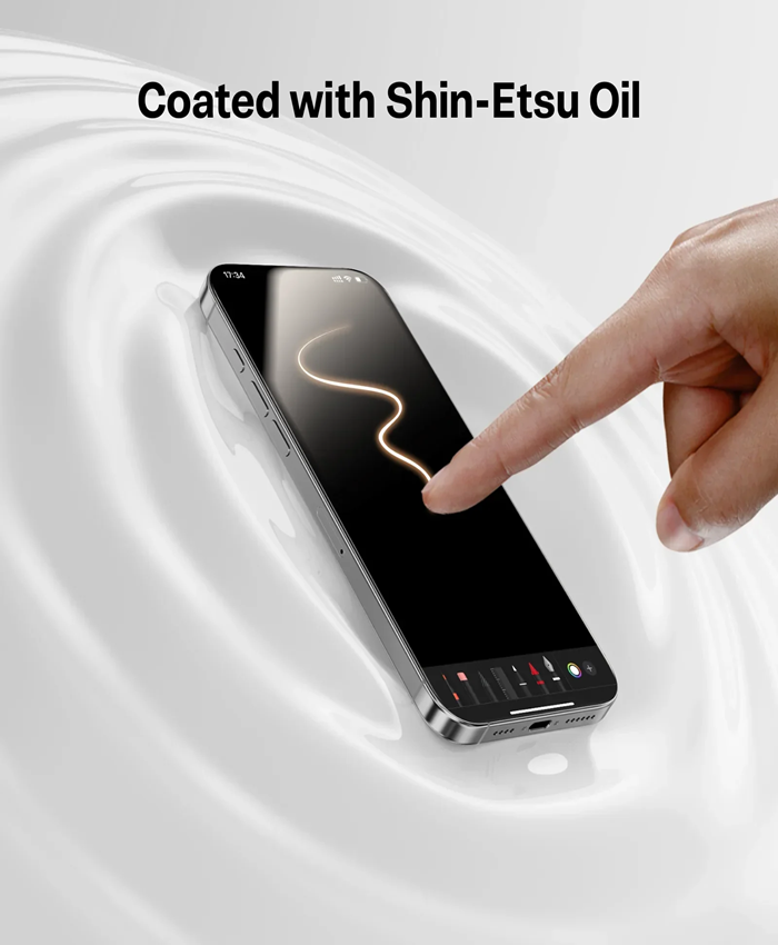 GlassGo Screen Protector for iPhone 15 Pro Max