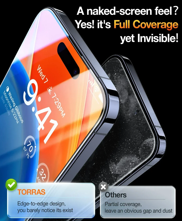 GlassGo Screen Protector for iPhone 14
