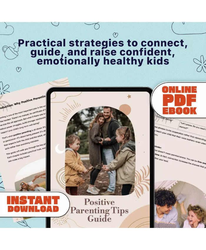 Positive Parenting Tips Guide | Gentle Parenting EBook