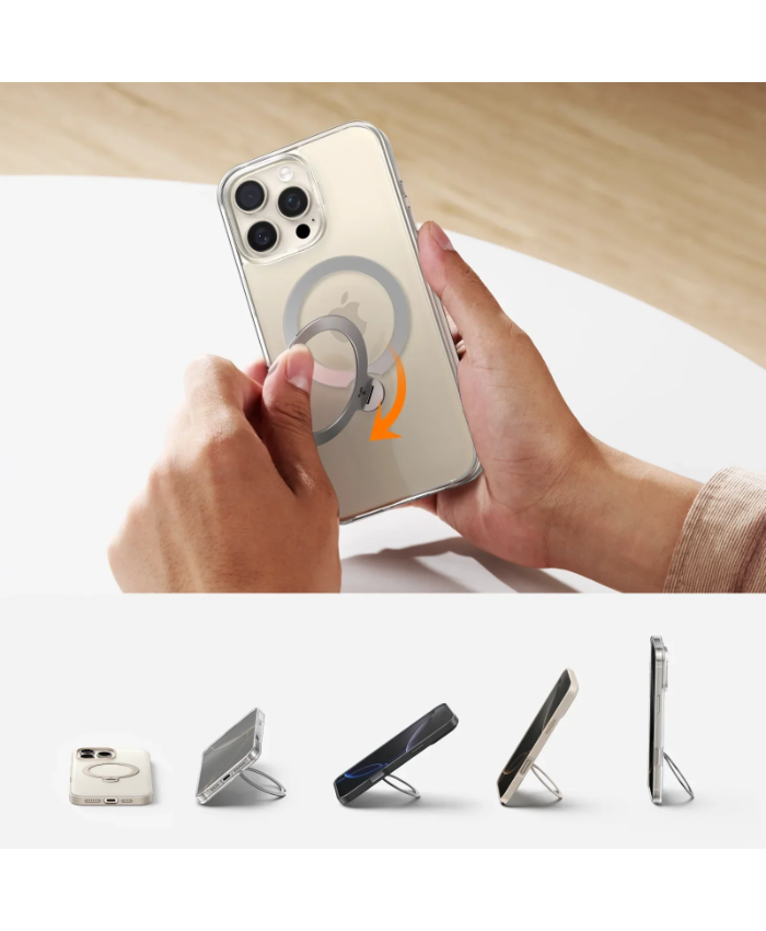 Ostand Q3 Spin for iPhone 16 Plus 