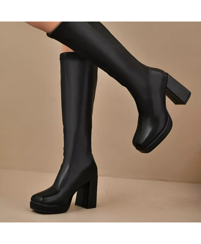 Women’s Platform High Heel Knee-High Fashion Boots