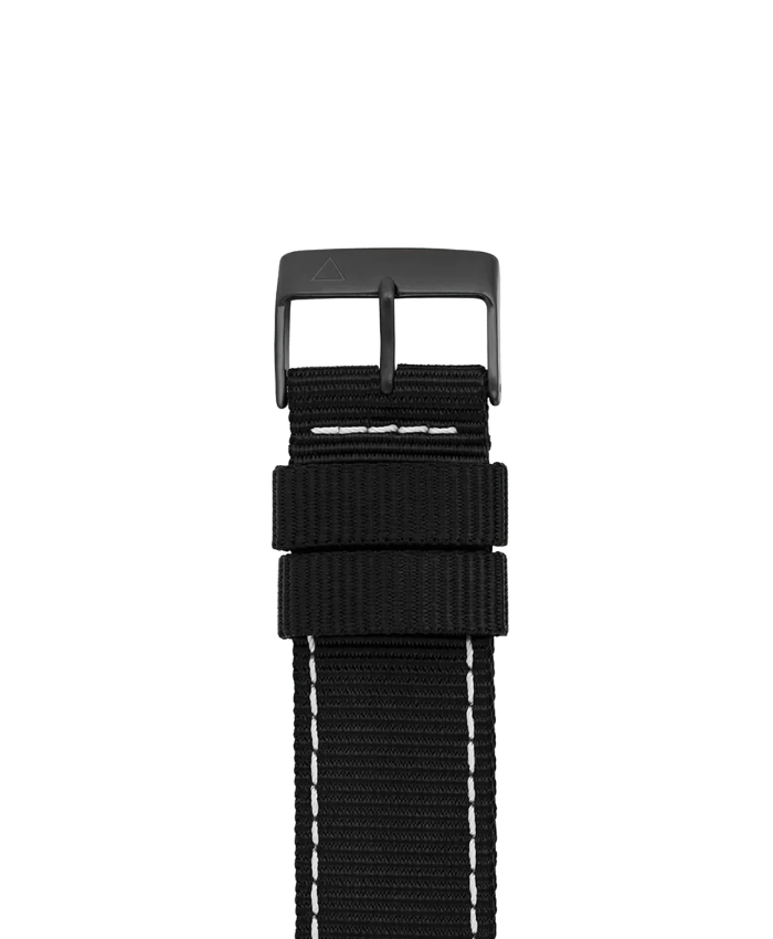 Black Nylon Strap - 21 mm