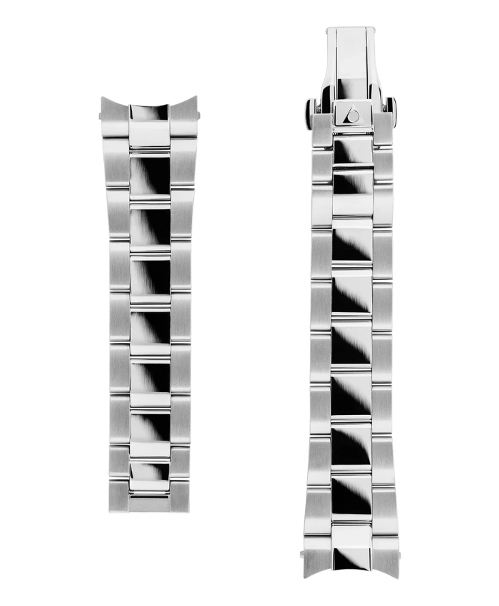 Silver Stainless Steel Bracelet - 21 mm