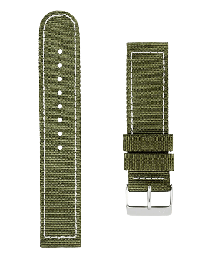 Green Nylon Strap - 21 Mm