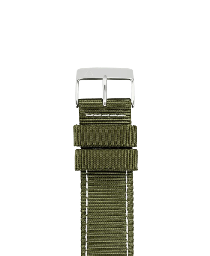 Green Nylon Strap - 21 Mm