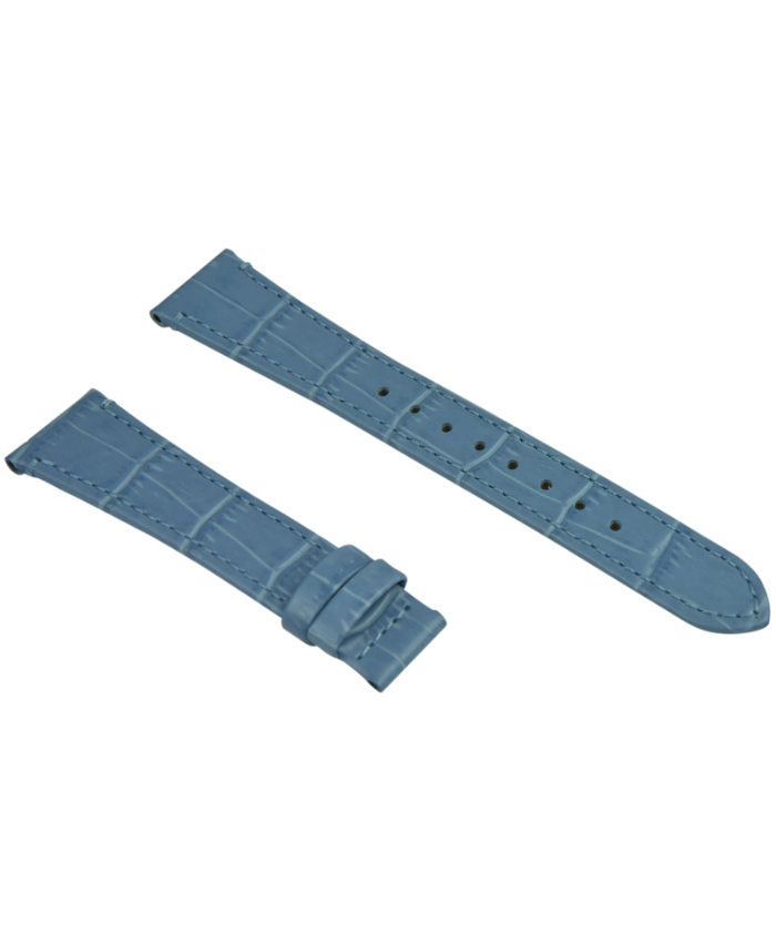 Short (70 + 113mm)  Periwinkle Matte Alligator Grain (14mm)