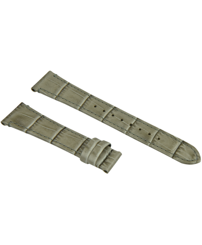 Short (70 + 113mm)  Light Grey Matte Alligator Grain (14mm)