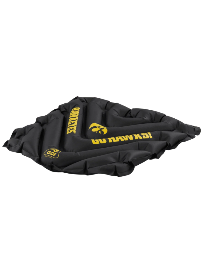 V Seat™, Inflatable Stadium Cushion or Glassing Pad, Iowa Hawkeyes