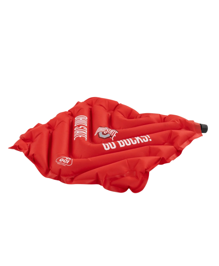 V Seat™, Inflatable Stadium Cushion Or Glassing Pad, Ohio State Buckeyes