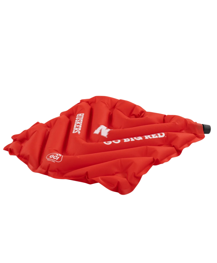 V Seat™, Inflatable Stadium Cushion or Glassing Pad, Nebraska Cornhuskers
