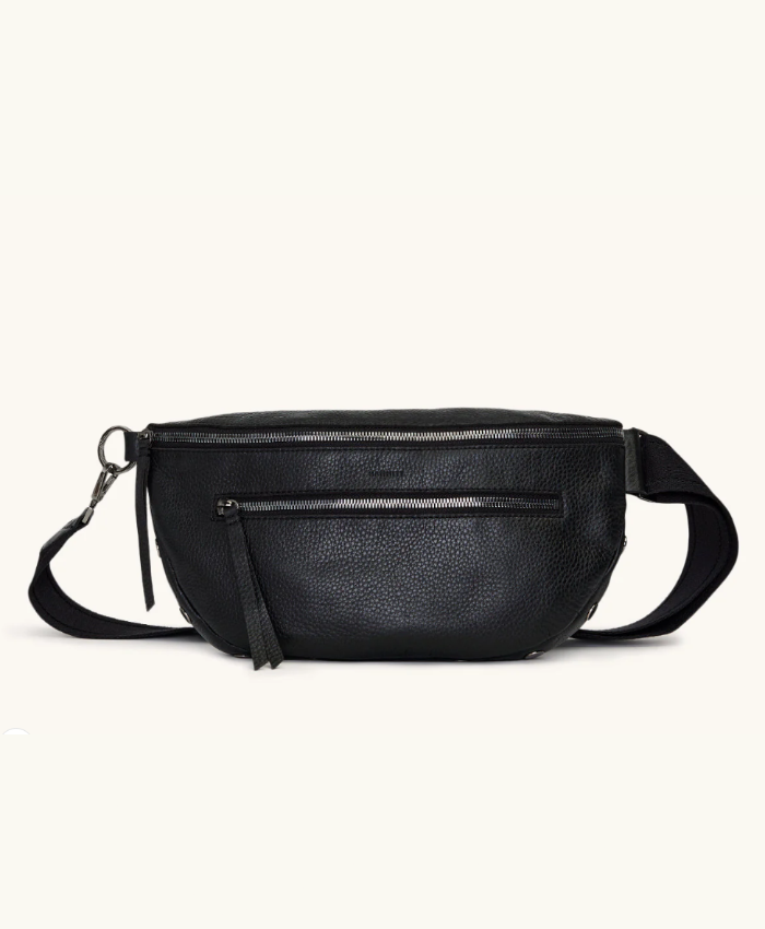 Charles Crossbody lrg Black/Gunmetal