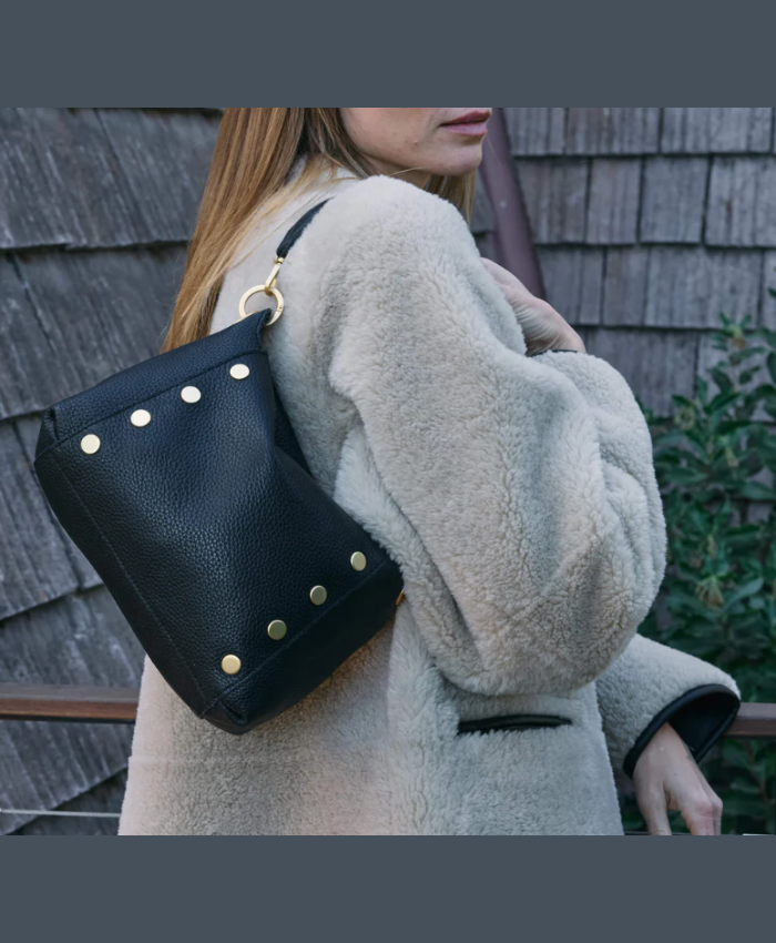 Bryant med Black/Brushed Gold Red Zip