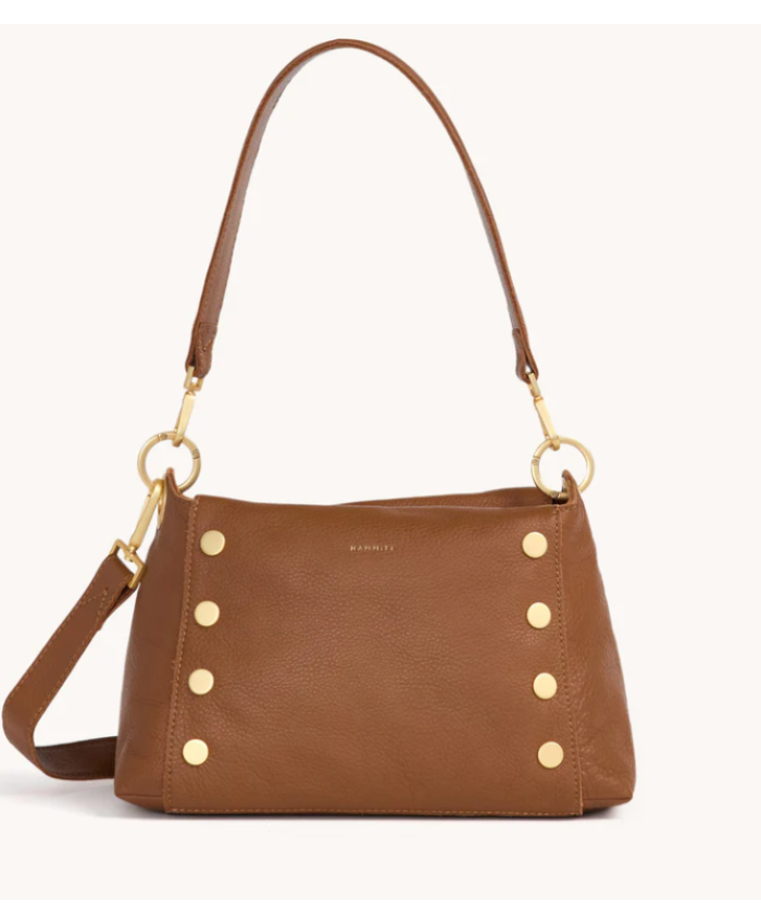 Mahogany Pebble/Brushed Gold Red Zip