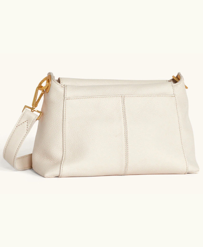 Bryant med Calla Lily White/Brushed Gold