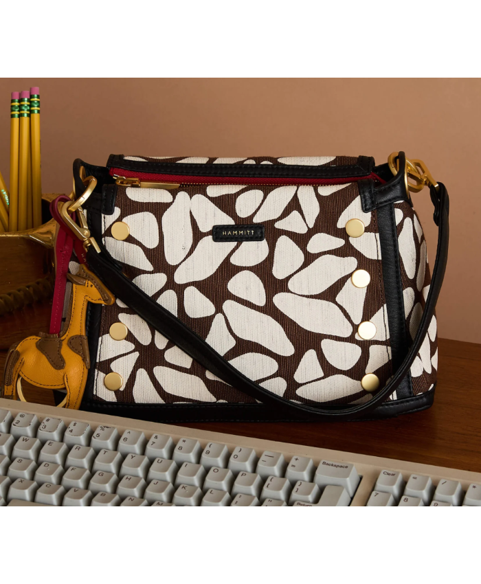 Bryant Med Giraffe/Brushed Gold Red Zip