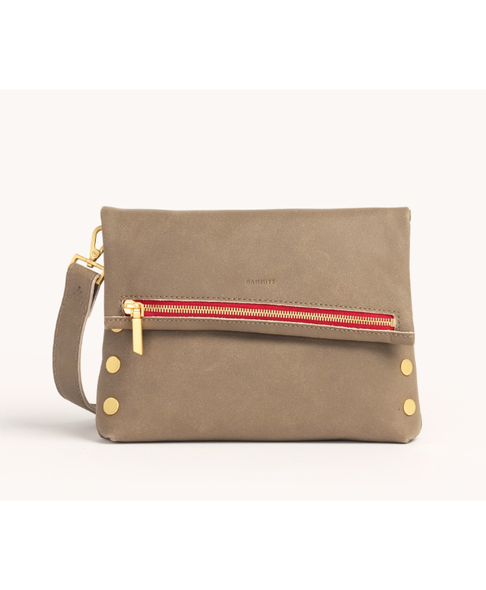 VIP med Pew/Brushed Gold Red Zip