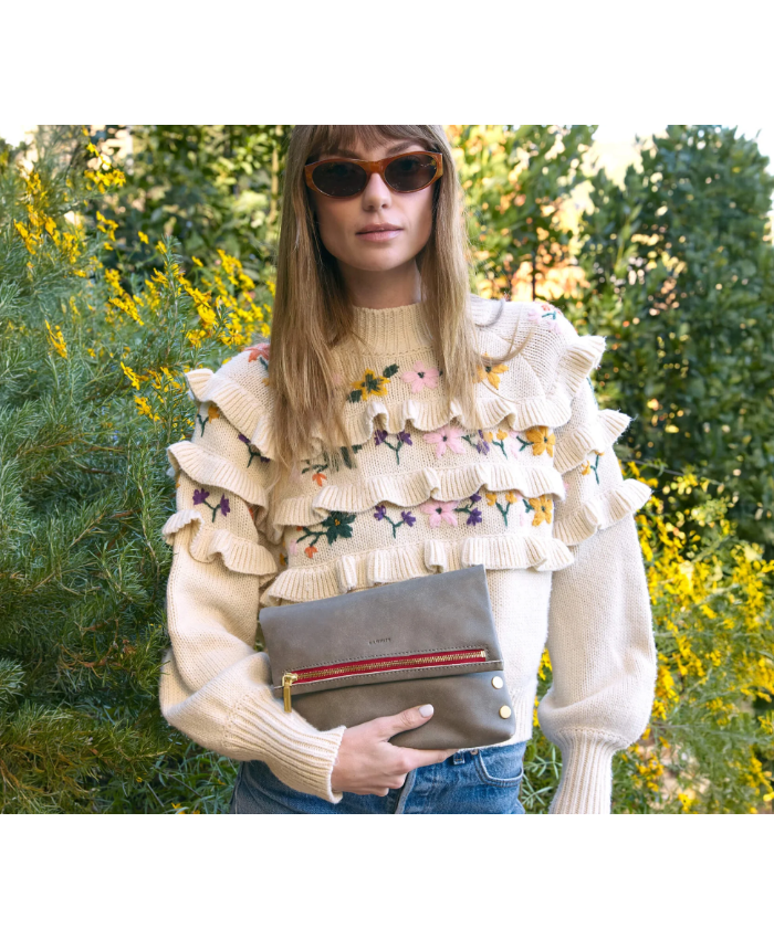 VIP med Pew/Brushed Gold Red Zip