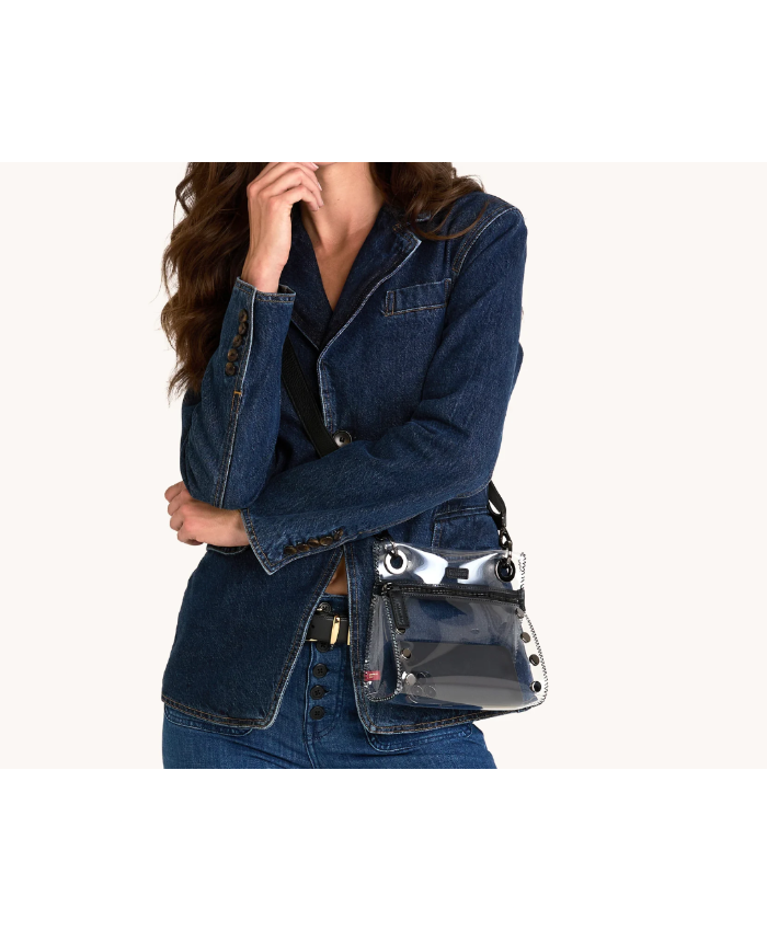 Tony Sml Clear Black/Gunmetal