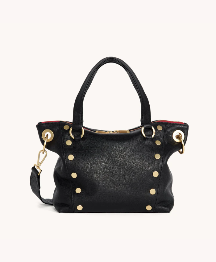 Daniel med Black/Brushed Gold Red Zip