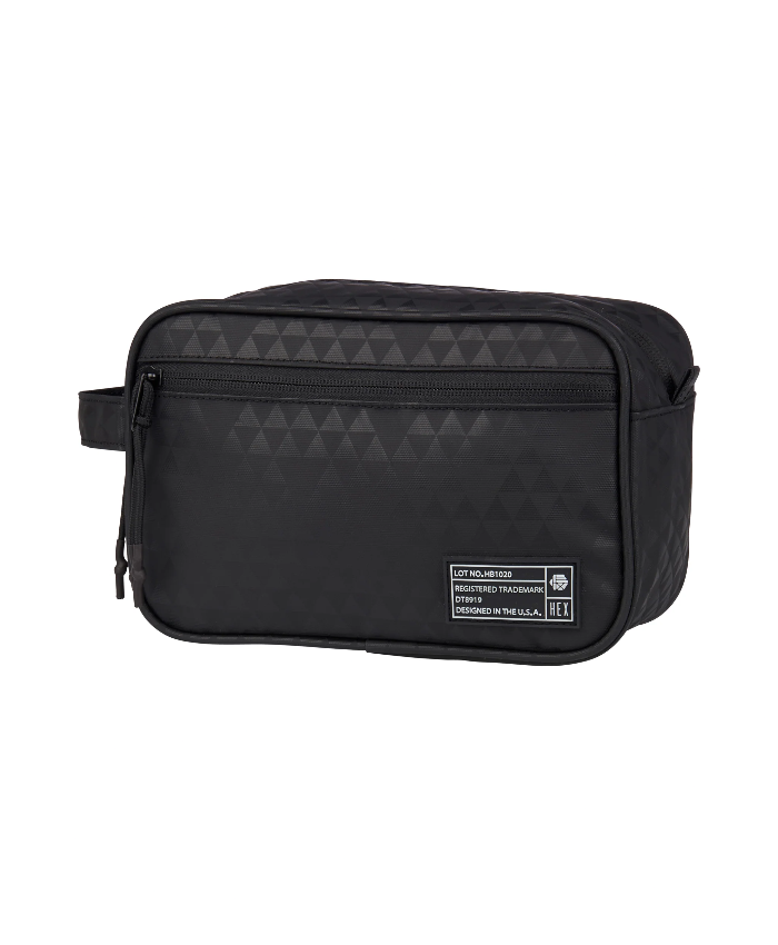 HEX® ASPECT DOPP KIT BLACK TRIANGLE