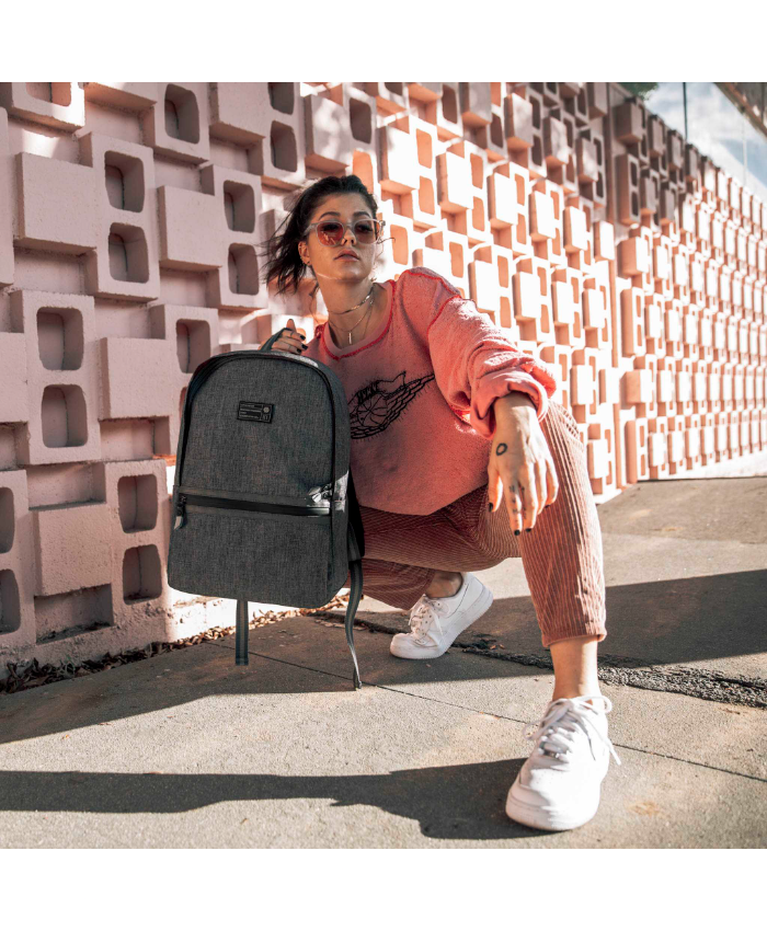 LOGIC BACKPACK GREY WOVEN