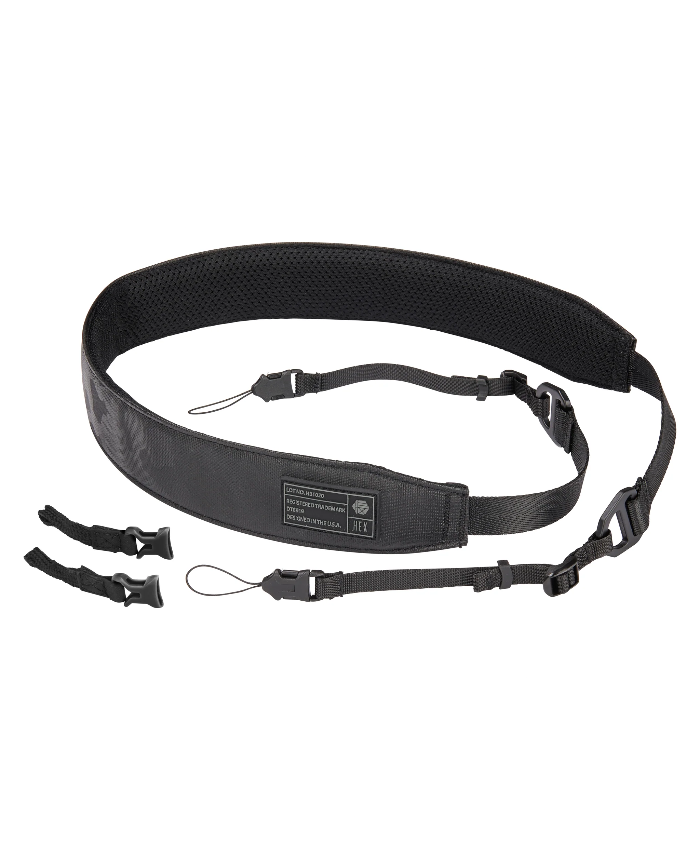 CAMERA STRAP BLACKOUT CAMO