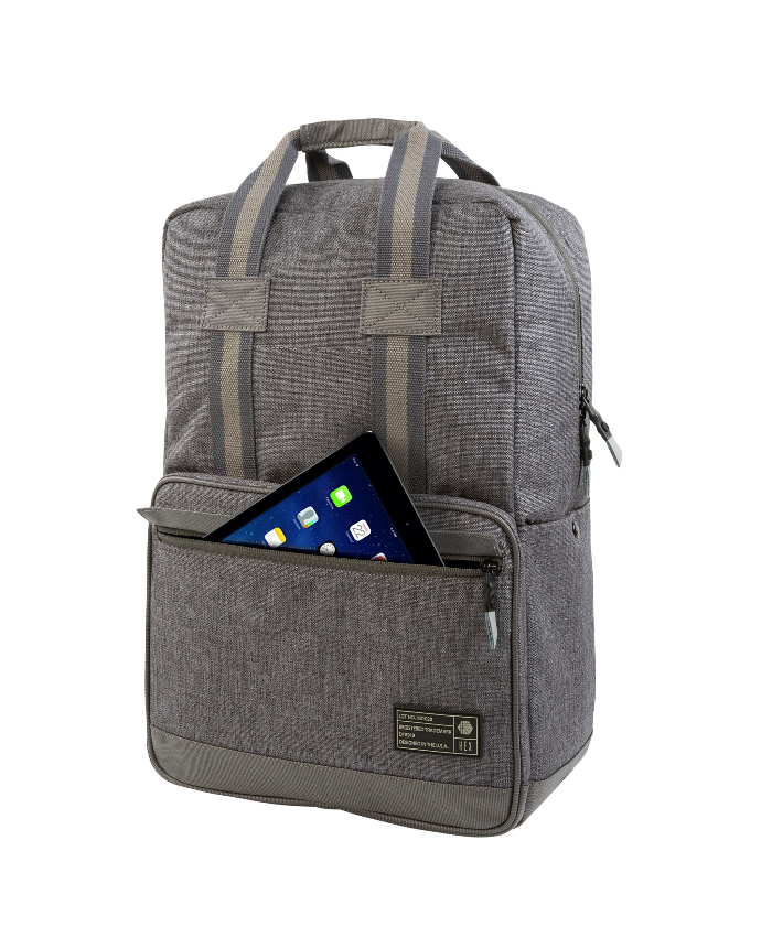 INSTINCT CONVERTIBLE BACKPACK GREY WOVEN