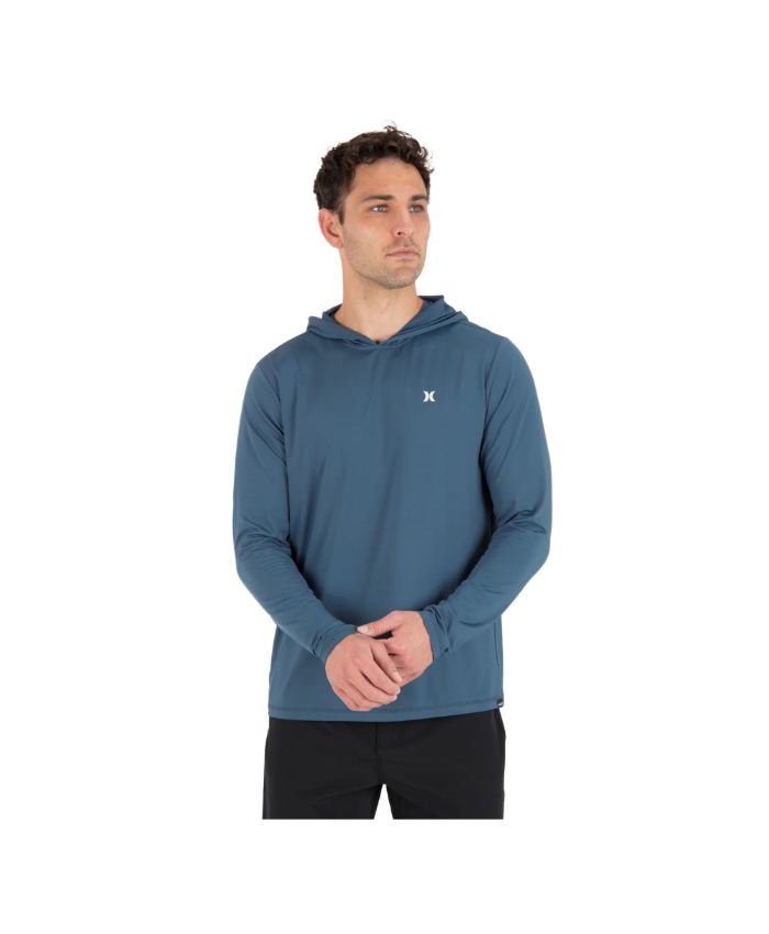 Hybrid Hooded UPF Long Sleeve