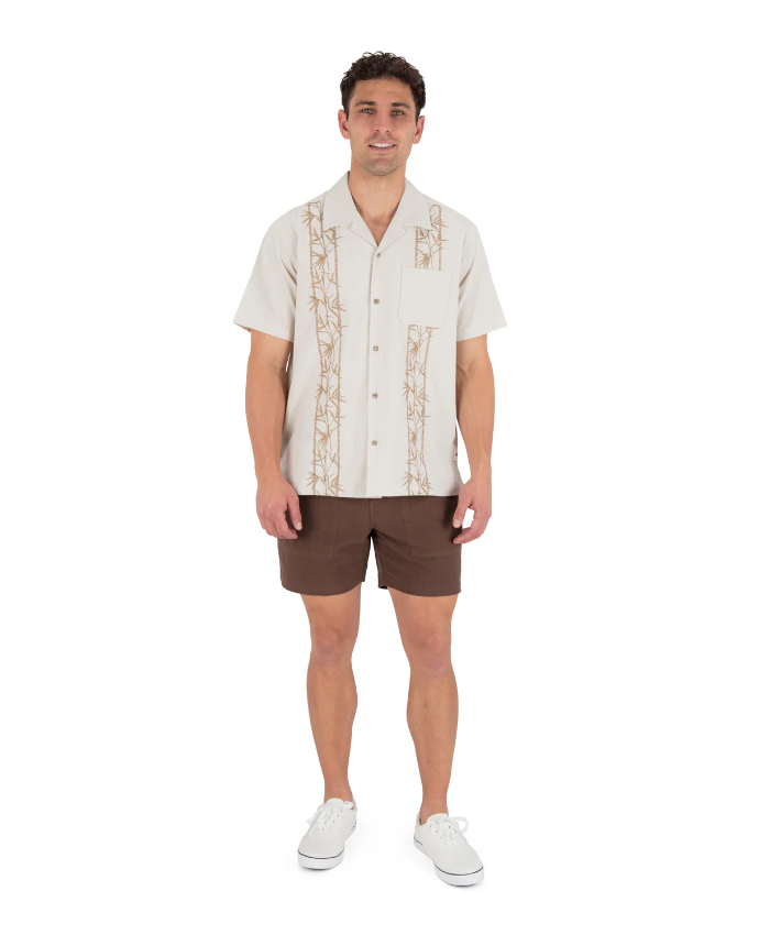 Sano Camp Embroidered Short Sleeve