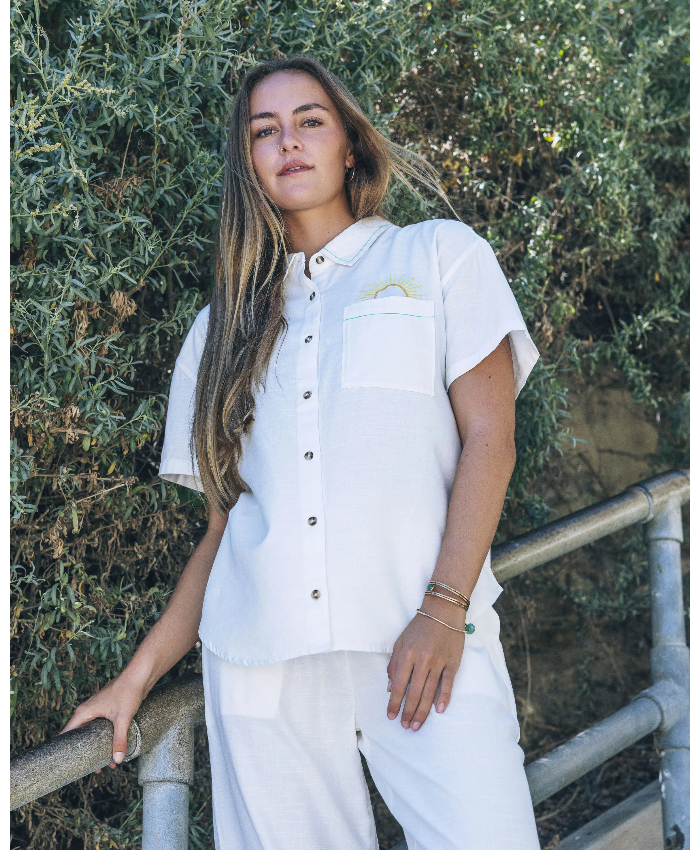 Goldie Boyfriend Short Sleeve