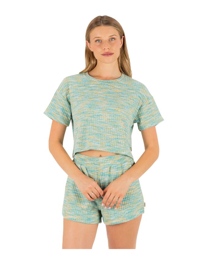 Aspen Boxy Crop Tee