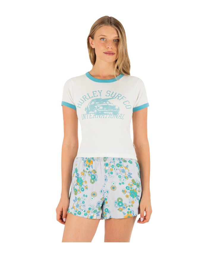 Speedway Ringer Baby Tee