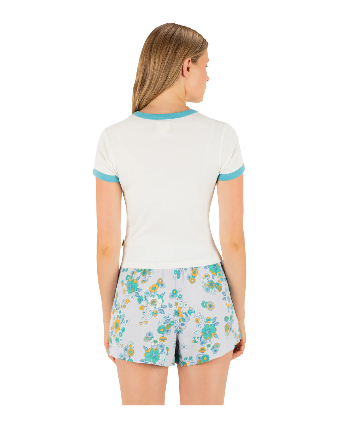 Speedway Ringer Baby Tee