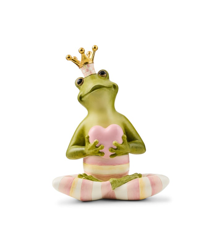 Rosy Fergal The Frog With Heart Decor
