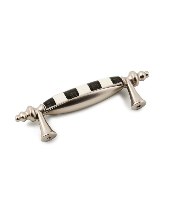 Courtly Check Nickel Drawer Pull
