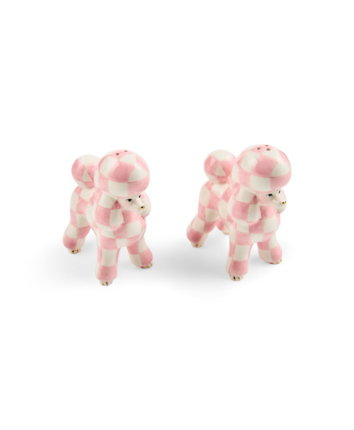 Rosy Poodle Salt & Pepper Set